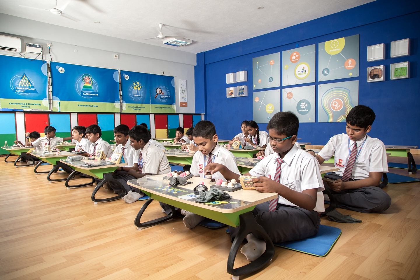 GISN-Enrichment Students involved in group study
