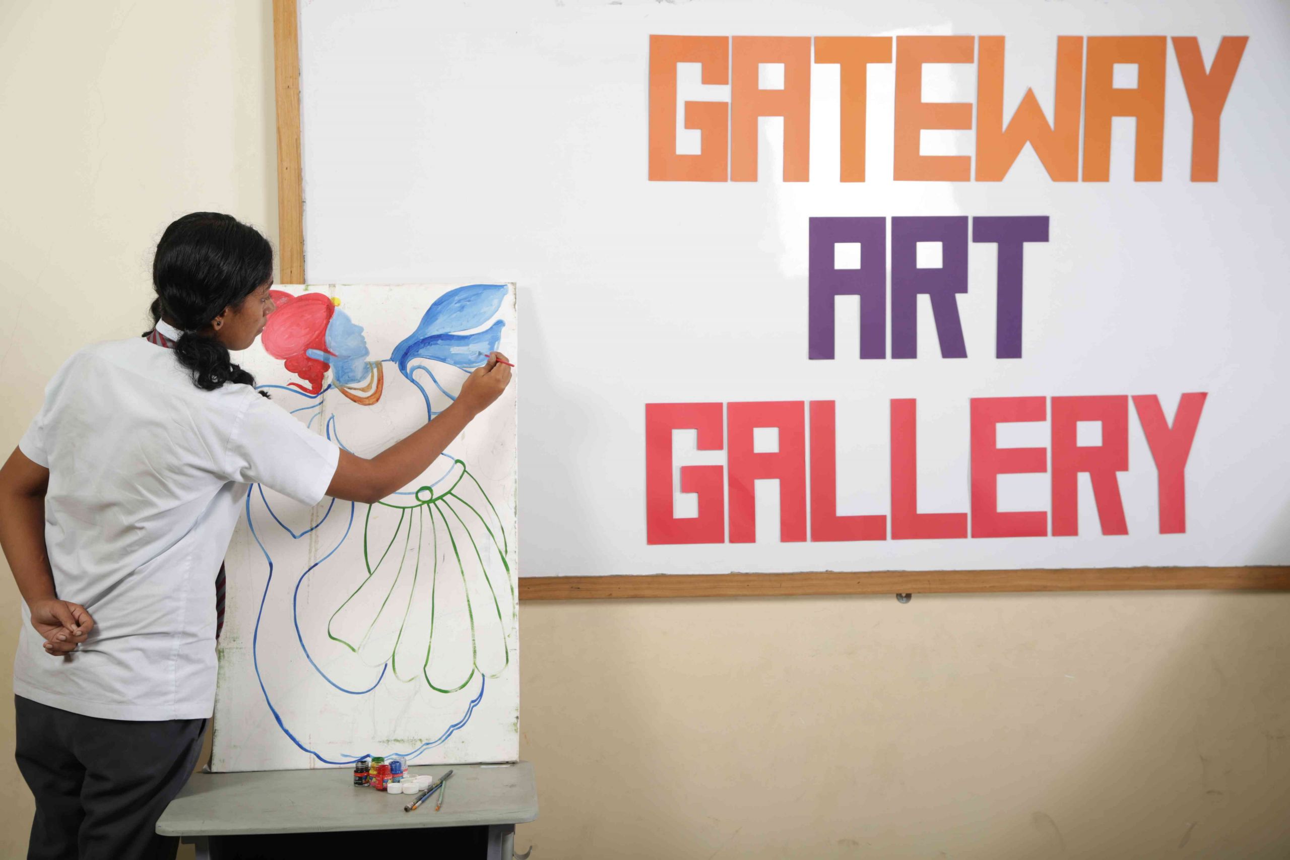 art GISN Kids involved in a Artwork
