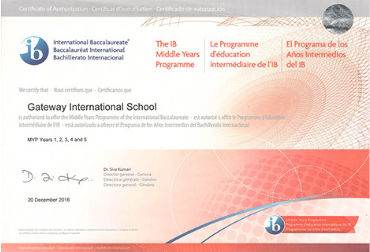 award2 IB MYP Authorization Certificatee